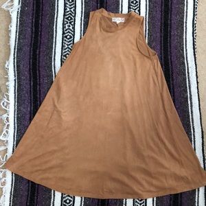 Suede Dress